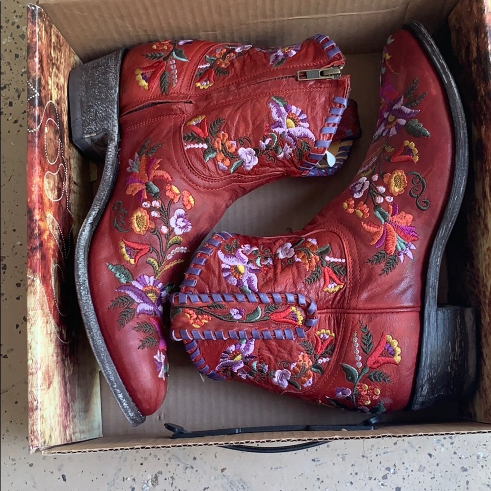 Old Gringo Jasmine floral boots